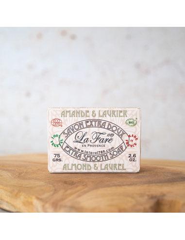Almond & Laurel Soap 75 grs / 2.6 fl.oz